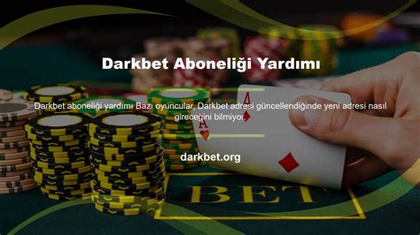 Darkbet Şikayet